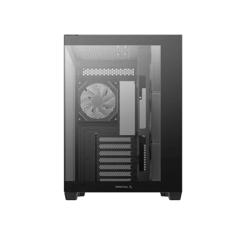 Deepcool CG530 4F Noir - MT/Sans Alim/ATX + MYSTIQUE 360 ARGB - Noir - 360mm, vue 5