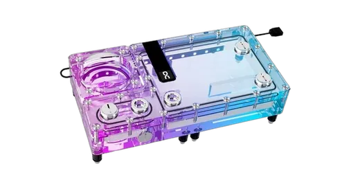 Alphacool Core Flat Reservoir 240 - Pompe incluse, vue 1