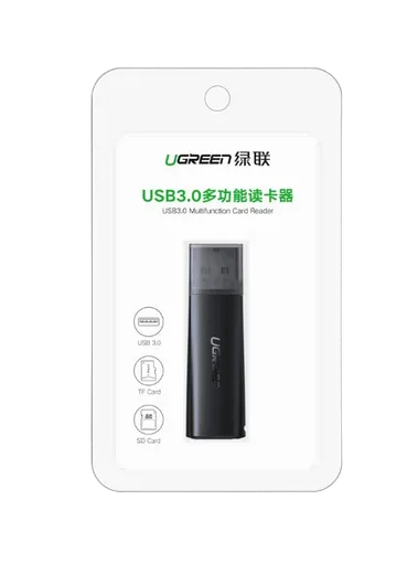 UGREEN USB 3.0 - Lecteur SD et MicroSD - 512Go - Noir, vue 2