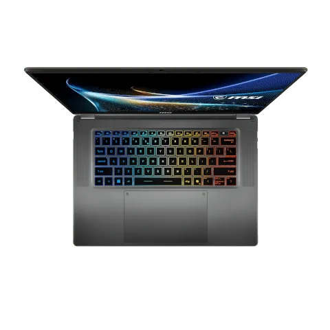 MSI Prestige N16 Flip AI+ C1XMT-002FRY - 16" OLED 2.8K Tactile RTX Spark N1x 64Go 1To W11P, vue 11