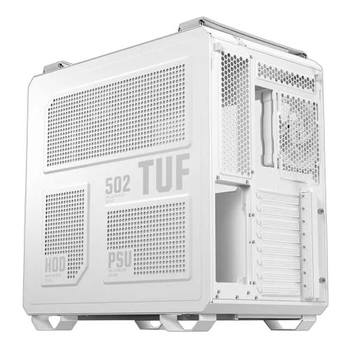 Asus TUF Gaming GT502 Horizon TG ARGB Blanc - MT/Sans Alim/ATX, vue 6