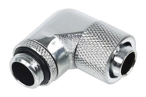 Alphacool Fitting 13/10mm - 90° rotatif - G1/4" - Chrome, vue 4