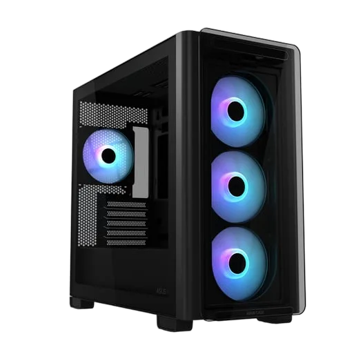 Asus A23 PLUS TG ARGB Noir - MT/Sans Alim/mATX