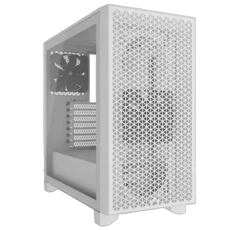 Corsair 3000D Airflow Blanc - MT/Sans Alim/ATX, vue 1