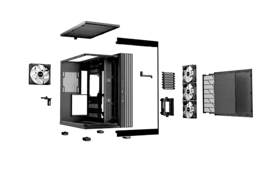 be quiet! Light Base 600 LX - MT/Sans Alim/ATX, vue 8