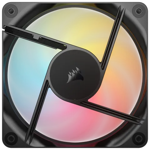 Corsair RS120-R ARGB (Pack 3x120mm) - Noir, vue 6