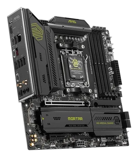 MSI MAG B850M MORTAR WIFI - B850/AM5/DDR5/mATX, vue 3