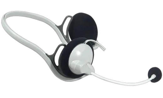 Casque et micro, vue 1