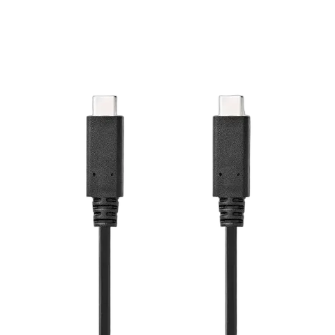 Nedis Câble USB-C 3.2 mâle/mâle - 240W - 1m - Noir, vue 2