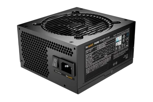 be quiet! ATX 850W - 80+ Gold - Pure Power 13 M Noir, vue 3