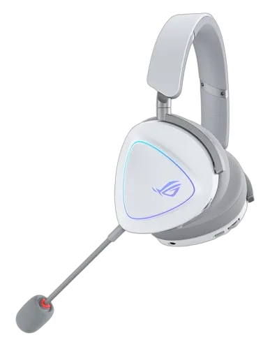 Asus ROG Delta II - Sans-Fil - RGB - Blanc, vue 2
