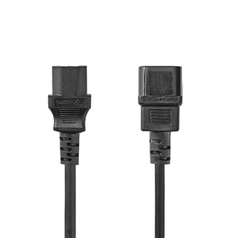 Nedis Rallonge IEC C14 vers IEC C13 - 3m - Noir