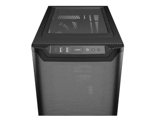 be quiet! PURE BASE 501 Airflow Black - MT/SansAlim/ATX, vue 6