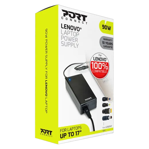 Port Chargeur secteur 90W LENOVO - 4 embouts