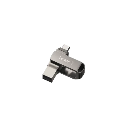 Lexar Clé 64Go USB 3.1 + Type C JumpDrive D400, vue 1