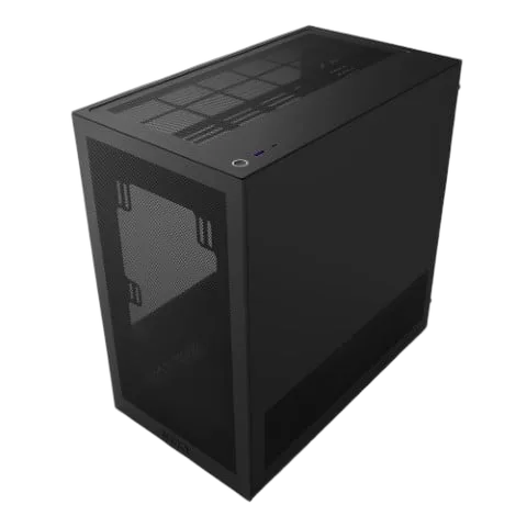 NZXT H3 Flow Noir - MT/Sans Alim/mATX, vue 6