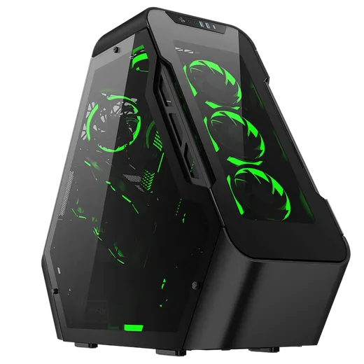 Jonsbo TR03-G Showcase Tempered Glass Black-Seconde Vie, vue 1
