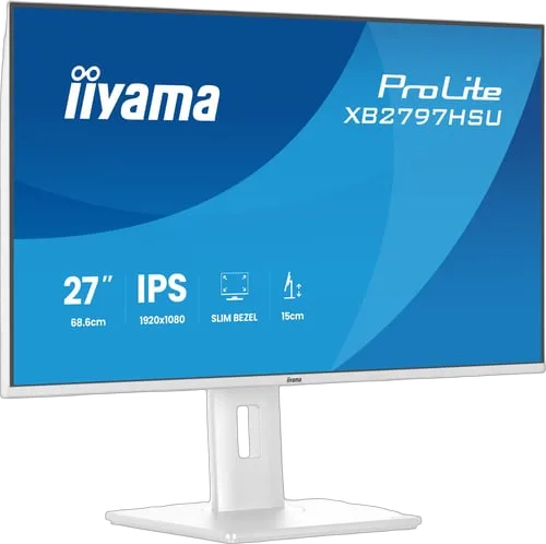 Iiyama Prolite XB2797HSU-W1 - 27" FHD 120Hz IPS 1ms Pivot Adaptive Sync