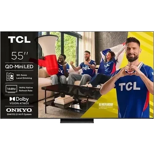 55C69K 55"QLED 4K/144Hz/Google TV/Wifi/BT/FS PP