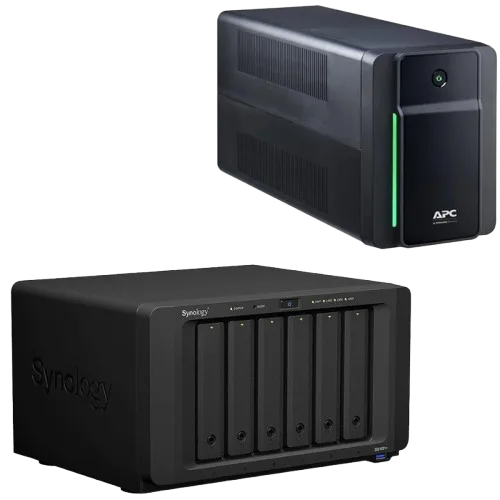 Synology DS1621+ avec Onduleur APC Back UPS BX2200MI-FR