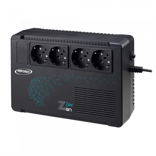 Infosec ZEN LIVE 650VA, vue 1