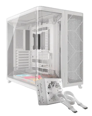 Corsair Air 5400 LX-R RGB Link Blanc + RM1000e