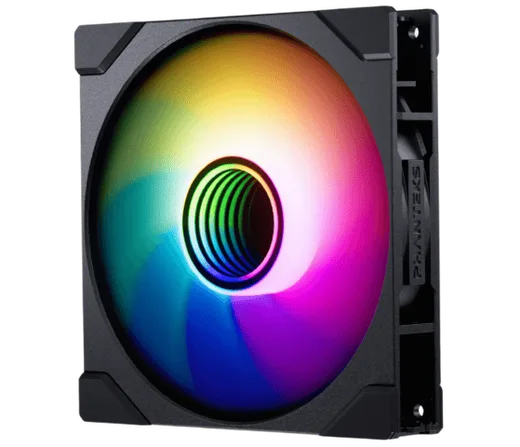 Phanteks M25 Gen2 PWM Noir Reverse Blade (3x140mm) D-RGB, vue 2