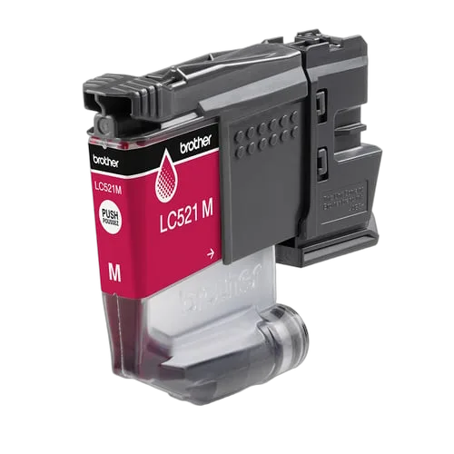Brother Cartouche d'encre LC521M - Magenta, vue 5