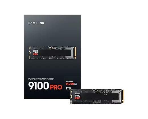 Samsung 9100 Pro 1To M.2 NVMe Gen5, vue 8