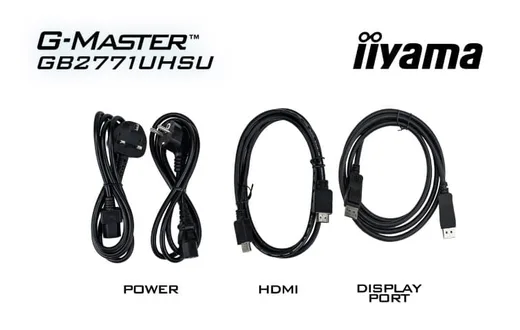 Iiyama G-Master GB2771UHSU-B1 - 27" 4K 144Hz ou FHD 288Hz IPS 0.8ms G-Sync, vue 9