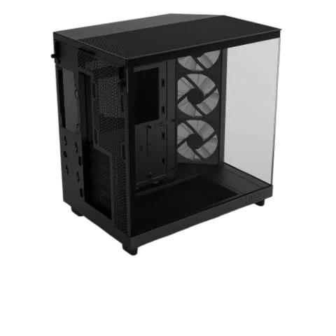 NZXT H6 Flow RGB Noir - MT/Sans alim/ATX, vue 12