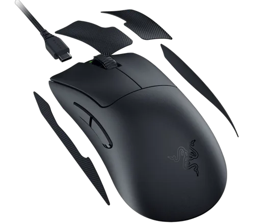 Razer DeathAdder V3 Pro - Sans-Fil - Noir, vue 2