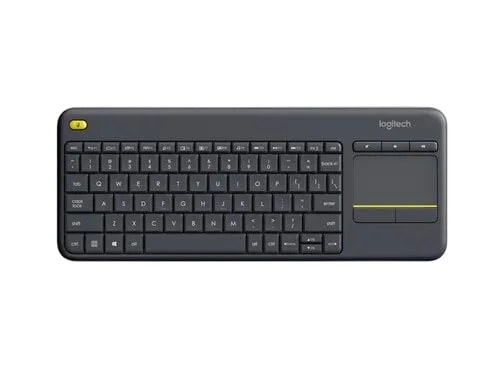 Logitech K400 Plus - Membrane - Sans-Fil - Noir - QWERTY