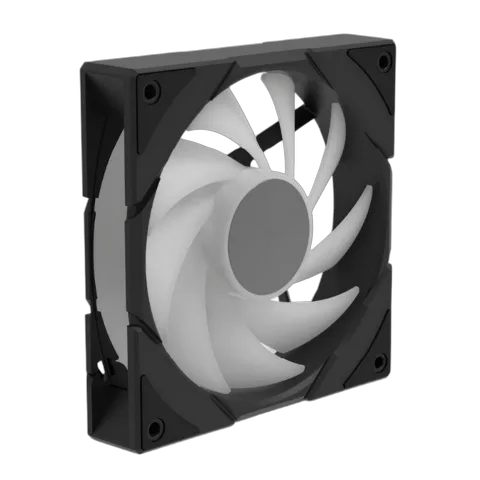 Deepcool R-EDF120-BKAPP86-G-1 + CG580 FAN HUB Noir, vue 2