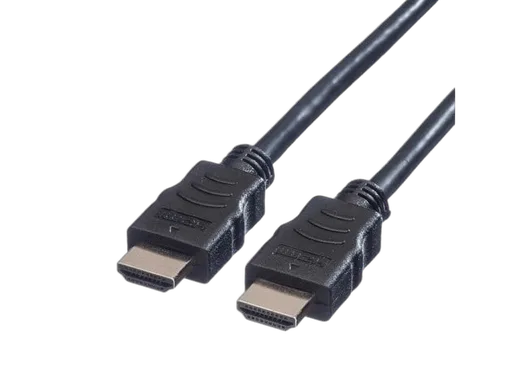 VALUE Câble HDMI HighSpeed + Ethernet mâle/mâle - 2m - Noir