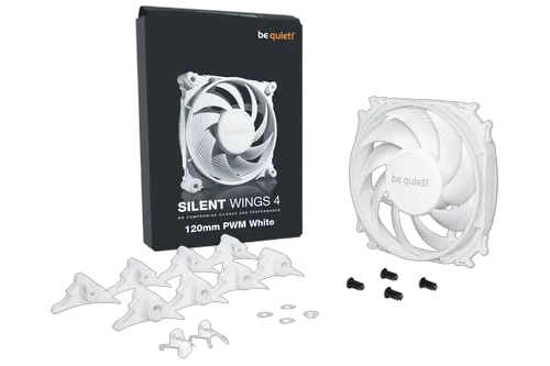 be quiet! Silent Wings 4 PWM 120mm - Blanc, vue 4