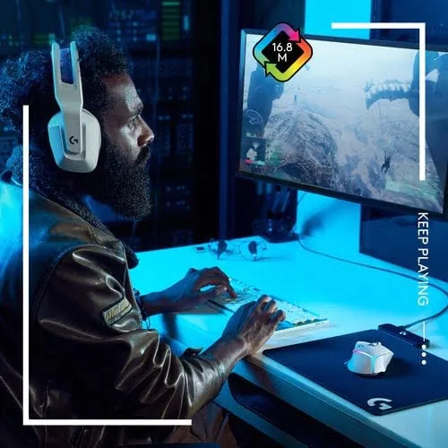 Logitech G502 X Plus - Sans-Fil - RGB - Blanc, vue 5