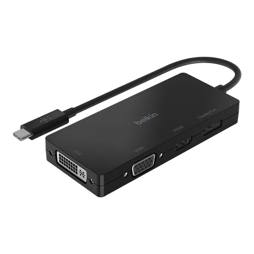 Belkin Adaptateur vidéo USB-C - HDMI/VGA/DVI/DISPLAYPORT, vue 1