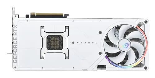 Asus ROG Astral GeForce RTX 5090 32GB OC Edition WHITE, vue 4