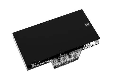 Alphacool Eisblock Aurora Acryl RTX4080 AMP Trinity + BackP, vue 3