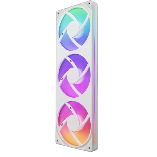 NZXT F360 RGB Core Fan (Single Frame) - Blanc, vue 2