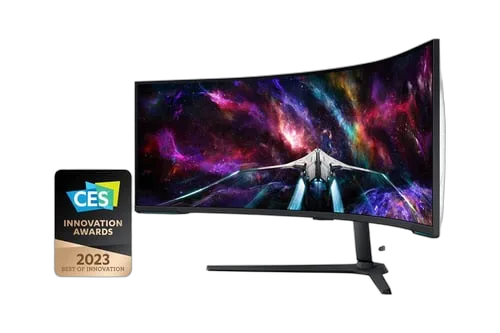 Samsung Odyssey Neo G9 - 57" CURVE DUHD 240Hz VA 1ms FreeSync Premium Pro Compatible G-Sync, vue 2