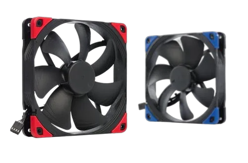 Noctua NF-A14 PWM chromax.black.swap - 140mm, vue 4