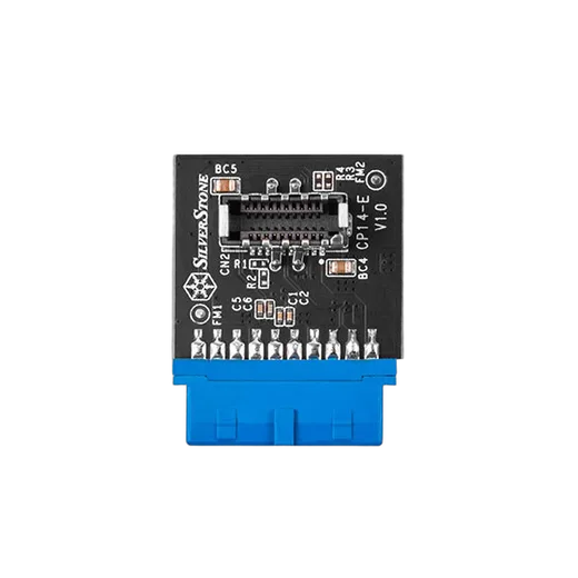 Silverstone Adaptateur CM interne USB 3.0 vers USB 3.1, vue 1