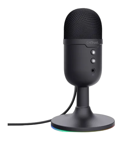 Trust YUNIX - Microphone - Noir, vue 2
