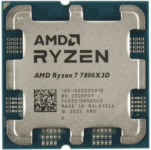 AMD Ryzen 7 7800X3D Tray