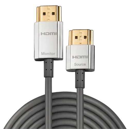 Lindy Câble HDMI 2.0 Highspeed + Ethernet mâle/mâle - 5m, vue 2