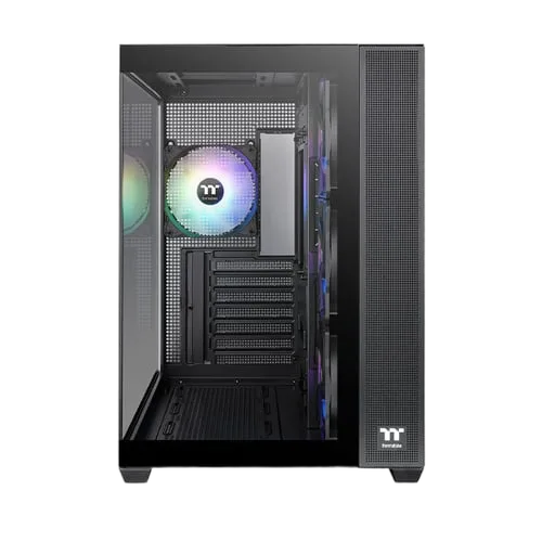 Thermaltake View 380 TG ARGB Noir - MT/Sans Alim/ATX, vue 3