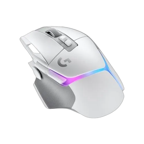 Logitech G502 X Plus - Sans-Fil - RGB - Blanc, vue 9