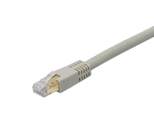 Câble RJ45 CAT 8.1 S/FTP LSOH gris - 1 m